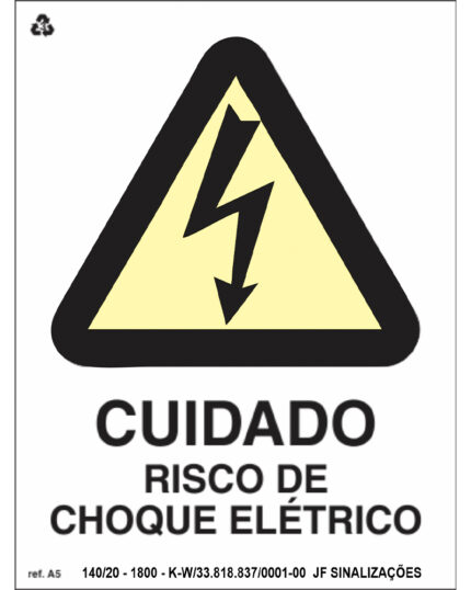 Placa de Sinalização Proibido Utilizar Água para Apagar o Fogo. P3